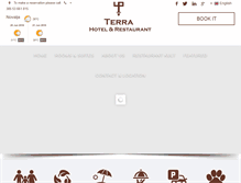 Tablet Screenshot of hotel-terra.hr
